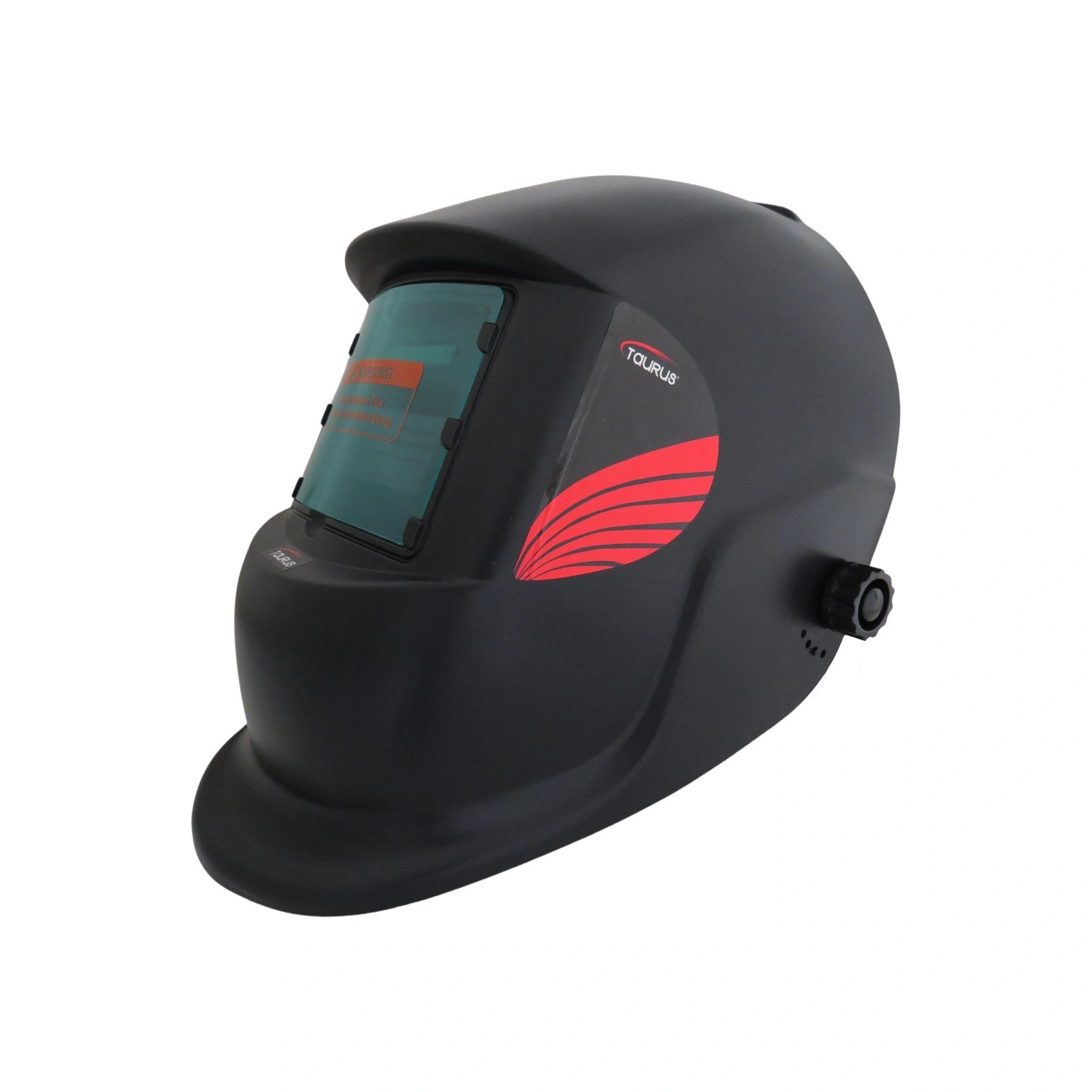 TAURUS AUTO DARKENING HELMET/FIXED SHADE 11 - BLACK