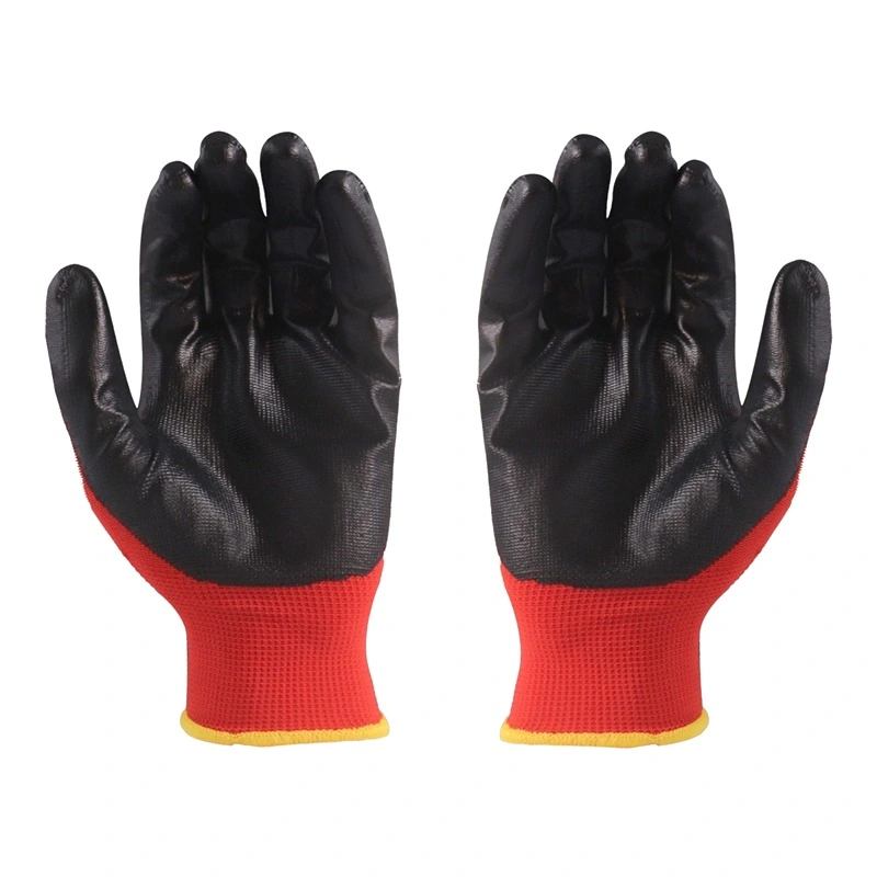 MASTER SP FLEX GLOVE - RED & GREY WRINKLED PALM - SIZE 9