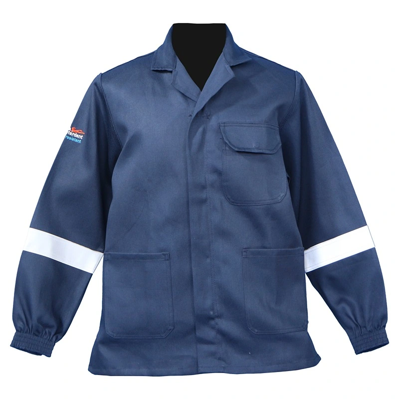 MASTER D59 FLAME / ACID RETARDANT NAVY BLUE JACKET - SIZE 46