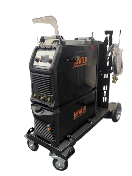 JAVWELD HE SERIES TIG 400 DC PULSE LCD BLUE SCREEN